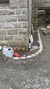 Photo de galerie - Pose de chaînette pavé du rois 