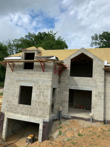 Photo de galerie - Préparation pour recevoir la tuile plate