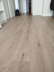 Photo de galerie - Pose de parquet 
