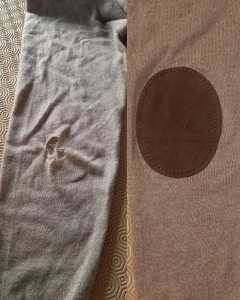 Photo de galerie - Pose de coudiéres sur manche. 