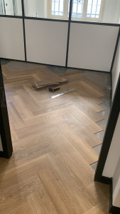 Photo de galerie - Pose de parquet - Revêtement de sol