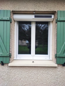 Photo de galerie - Fenêtre/volet roulant solaire 