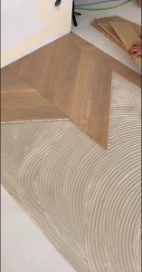 Photo de galerie - Pose de tout types de revêtement de sol et mur 