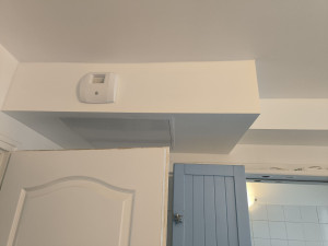Photo de galerie - Création d'un système de ventilation mécanique contrôlée avec la réalisation d'un coffrage complet par la suite pour installation discrète et opérationnel 