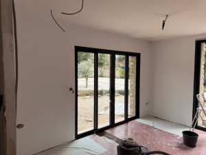 Photo de galerie - Pose baie a galandage 