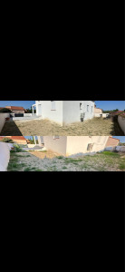 Photo de galerie - Préparation du terrain pour location