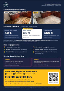 Photo de galerie - Flyers JCMA GROUP Verso