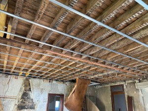 Photo réalisation - Plâtrerie - Murs - Plafonds - Vadim (VM batiment) - Bordeaux (Chartrons-Grand-Parc 7) : Structure plafond