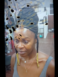 Photo de galerie - Coiffure d'été 
ma devise c'est d'abord la satisfaction du client 
contacter moi et vous serez pas dessus 