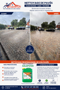 Photo de galerie - NETTOYAGE PROFESSIONNEL DE VOS PAVÉS