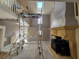Photo de galerie - Rénovation mezzanine 