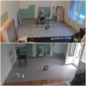 Photo de galerie - Pose de parquet - Revêtement de sol