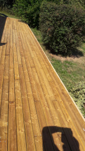 Photo de galerie - Installation terrasse en bois
