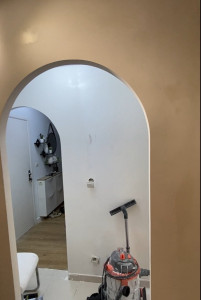 Photo de galerie - Réalisation d’arches en placo