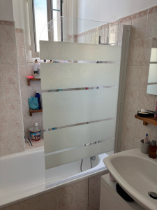 Photo de galerie - Pose de pare douche 