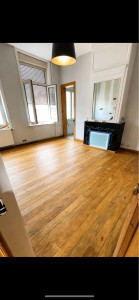 Photo de galerie - Ponçage parquet + deux couches de vitrification
