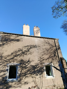 Photo de galerie - Enduit de tête de cheminée