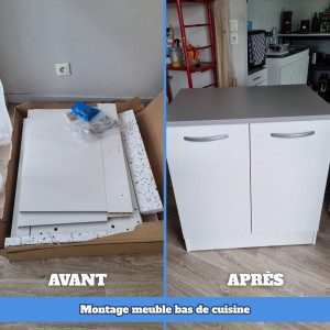 Photo de galerie - Montage meubles en kit
