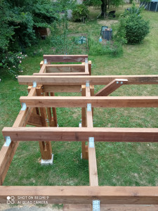 Photo de galerie - Fabrication et pose terrasse 