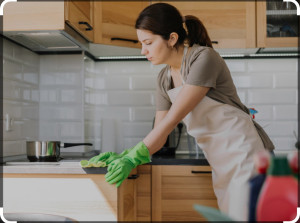 Photo de galerie - Entrain de la cuisine (four ,frigo….