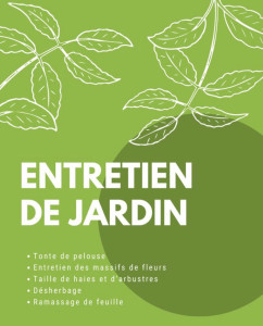 Photo de galerie - Je propose mes services pour vos travaux de jardinage