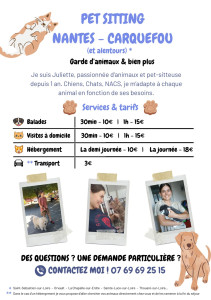 Photo de galerie - Mes tarifs et services. N'hésitez pas à m'envoyer un message !