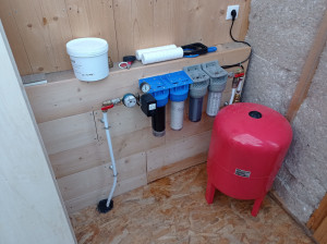 Photo de galerie - Récupération et filtration d'eau de pluie