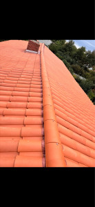 Photo de galerie - Réfection complète de toiture avec isolant et renforcement de charpente