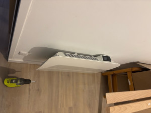Photo de galerie - Installation radiateur électrique