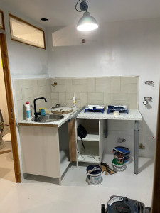 Photo de galerie - Création d’une cuisine dans un studio 
