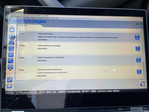 Photo de galerie - Diagnostic perte de puissance 