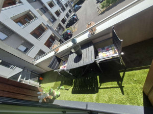 Photo de galerie - Pose de pelouse synthétique