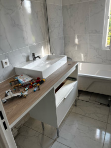 Photo de galerie - Salle de bain rénovation 