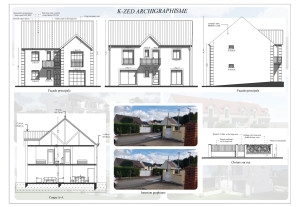 Photo de galerie - Façade,coupe et insertion