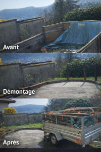 Photo de galerie - Évacuation déchets - Gravats