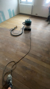 Photo de galerie - Ponçage parquet 
