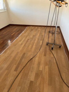 Photo de galerie - Pose de parquet - Revêtement de sol