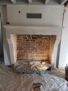 Photo de galerie - Enduit de pierre.