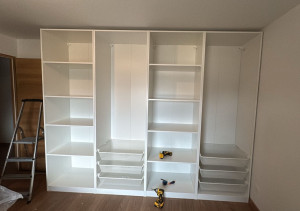 Photo de galerie - Dressing PAX IKEA