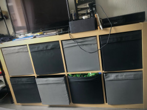 Photo de galerie - Montage meuble d’une télévision 