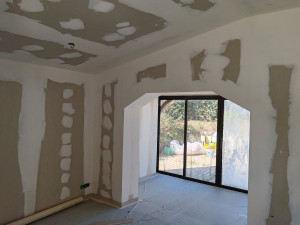 Photo de galerie - Ponçage placoplâtre bande 