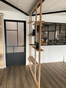 Photo de galerie - Fourniture et pose de claustra et cloison 