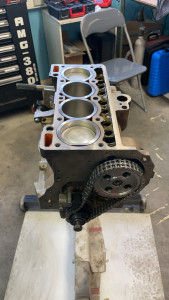 Photo de galerie - Remise à neuf , moteur R5 Alpine turbo. 