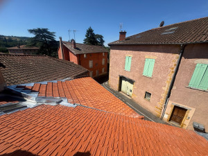 Photo de galerie - Réfection total d’une toiture en tuile losangée 