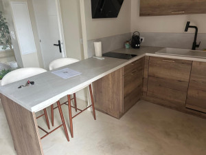 Photo de galerie - Cuisine tables
