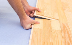 Photo de galerie - Pose parquet flottant 