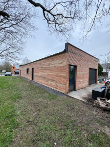 Photo de galerie - Pose de bardage 