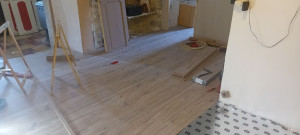 Photo de galerie - Pose de parquet - Revêtement de sol