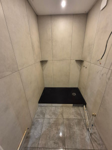 Photo de galerie - Pose faïence 60 par 1 m 20 