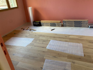 Photo de galerie - Pose de parquet 